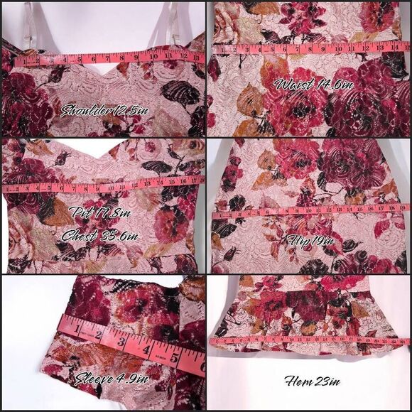 Siena Off The Shoulder Floral Lace Midi Dress(C043)-Size 10 for Women - Picture 10 of 11